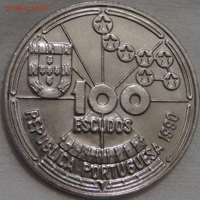 Португалия 100 эскудо 1990 UNC Астронавигация 15.03.18(22-30 - DSC08611.JPG