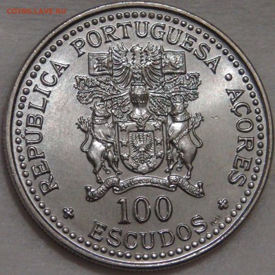 Португалия 100 эскудо 1986 UNC Азорские ост. 15.03.18 (22-30 - DSC08565.JPG