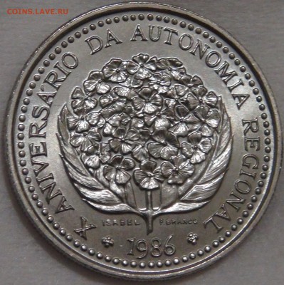 Португалия 100 эскудо 1986 UNC Азорские ост. 15.03.18 (22-30 - DSC08560.JPG