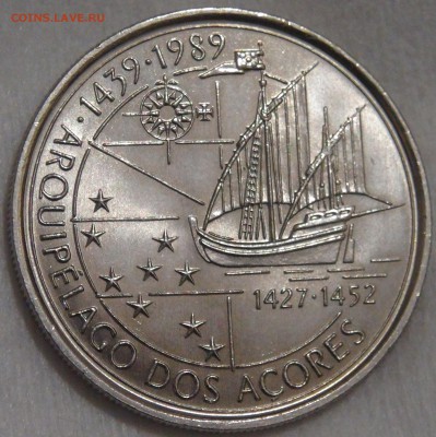 Португалия 100 эскудо 1995 UNC Азорские ост 15.03.18 (22-30) - DSC06557.JPG