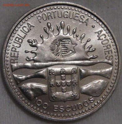 Португалия 100 эскудо 1986 UNC Автономия ост. 15.03.18 22-30 - DSC06542.JPG