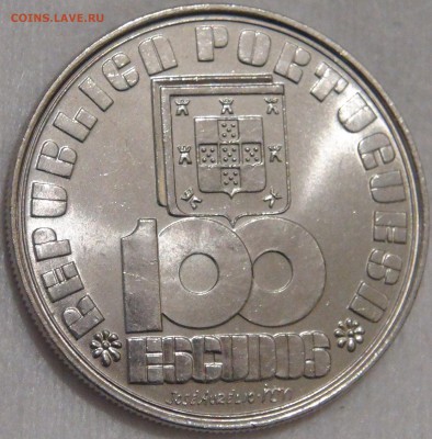 Португалия 100 эскудо 1986 UNC Фернандо Пессоа 15.03.18 - DSC06502.JPG