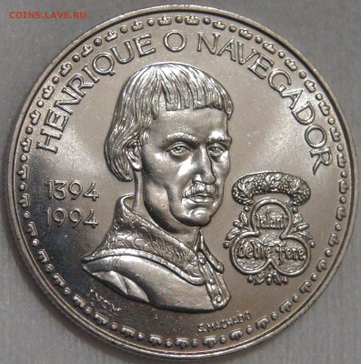 Португалия 200 эскудо 1994 UNC Генрих  15.03.18 22-30 - DSC06422.JPG
