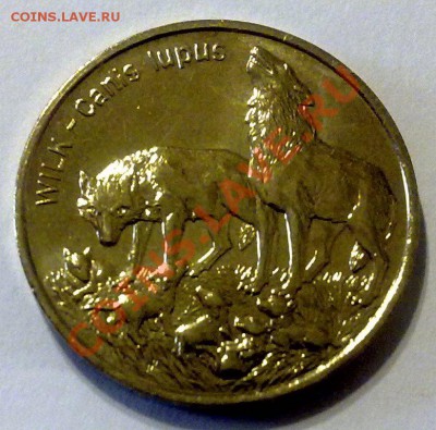 Польша 2злот 1999 Волки до 21.00 14.04 - волки-1