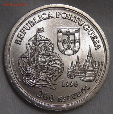Португалия 200 эскудо 1996 UNC Альянс с Сиама 15.03.18 22-30 - DSC06221.JPG