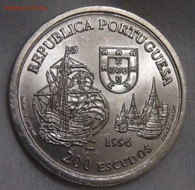 Португалия 200 эскудо 1996 UNC Альянс с Сиама 15.03.18 22-30 - DSC06220.JPG