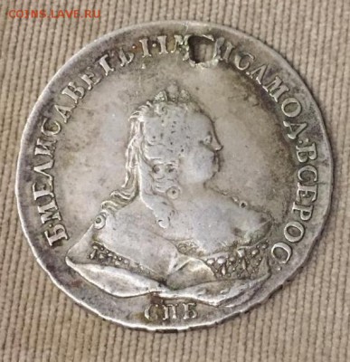 рубль 1742  перечекан с И.Антоновича  13.03.18 - 1_rubl_1742_goda_elizaveta_petrovna_spb_original_kachestvo_serebro_s_monisto_25_3_g_s_1_rublja