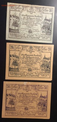 10,20,50 h 1920г нотгельды г.Раабе, Австрия - F4CC7BE8-E188-401E-861D-B9EE79AC69CC