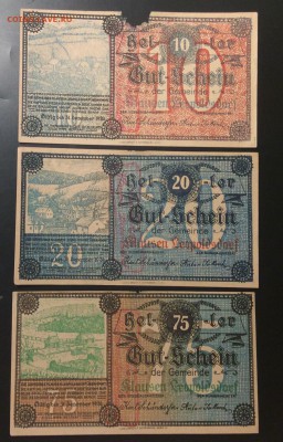 10,20,75h 1920г нотгельды г.Леопольдсдорф Австрия - 8357CAA5-5257-43DB-992F-9DB4221C4F84