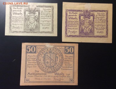 10,20,50h 1920 г нотгельды г.Ибзиц Австрия - 255F5D92-0108-4843-8029-684AE13039BA