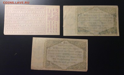 10,20,50 h 1920г нотгельды г.Пёлларн Австрия - 8865B7B5-CBE6-4805-92D7-CD5AD372A832