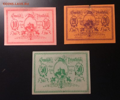 10,20,50h 1920г нотгельды г.Петзентудзен Австрия - 79436A36-2BDC-4497-ABA6-A36C53A70D04