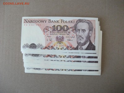 1988 Bank Polski  100 Zlotych 30 банкнот до 16.03.18 - DSCF6070.JPG