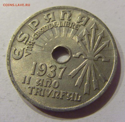 25 сантим 1937 Испания №1 17.03.2018 22:00 МСК - CIMG5342.JPG