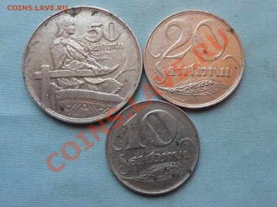 ЛАТВИЯ 1922 г. 10,20,50 сантим до 13.04.11 в 22-00 - MEMO0049.JPG