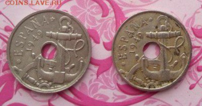 Испания 50 сентимо 1949 г. Оценка. - OSd74mzMZEo 3