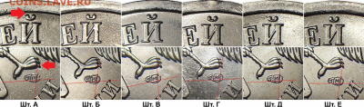 5 рублей 2009 спмд (магн) на опознание - 5р2009г.(магнитные)