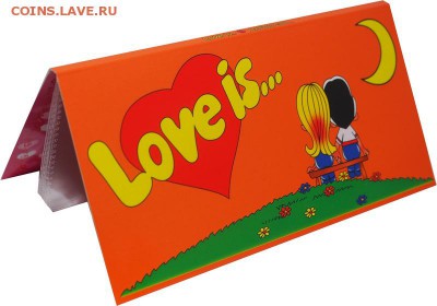 БУКЛЕТ для вкладышей LOVE IS... ИСТОРИЯ ЛЮБВИ. ФИКС - Оранжевый перед