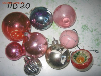 елочные игрушки СССР-65шт - IMG_5247.JPG