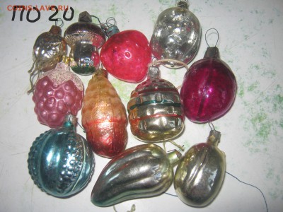 елочные игрушки СССР-65шт - IMG_5249.JPG