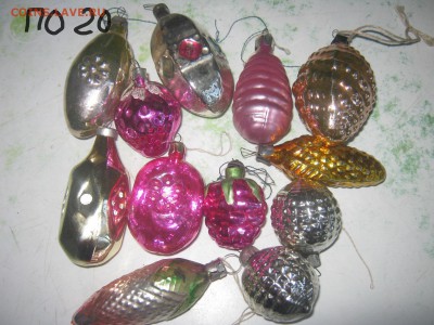 елочные игрушки СССР-65шт - IMG_5250.JPG