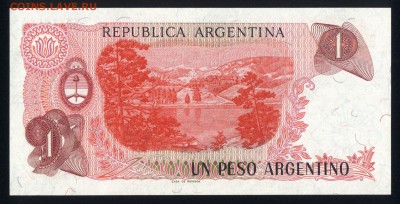 Аргентина 1 песо 1976-1983 unc   18.03.18 22:00 мск - 1