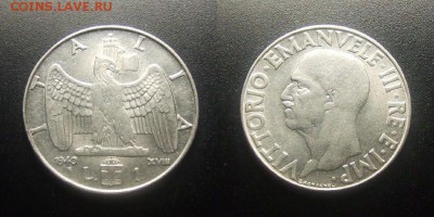МОНЕТЫ МИРА 03-18 - Италия – 1 лира (1940) №2-2