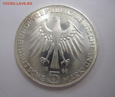 5 марок ФРГ 1968 Гутенберг до 15.03.18 - IMG_7117.JPG