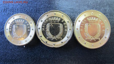 Мальта 2008 - 10, 20, 50 евроцентов из ролла - IMG_9052.JPG