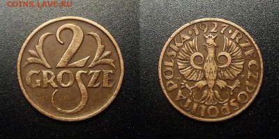 МОНЕТЫ МИРА 03-18 - Польша – 2 гроша (1927)