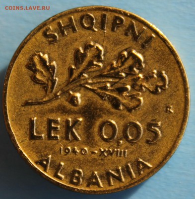 С РУБ. АЛБАНИЯ под ИТАЛИЕЙ 0,05 лек 1940г. до 19.03 - IMG_1445.JPG