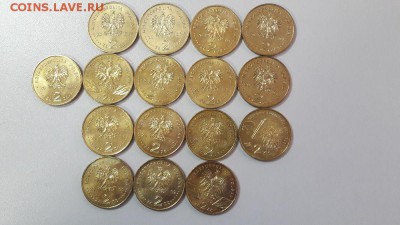 Польша 2 злотых, не частые 1996-2004 гг по Фиксу, до 20.03 - польша-3