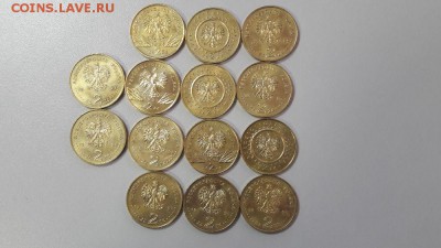 Польша 2 злотых, не частые 1996-2004 гг по Фиксу, до 20.03 - польша-7