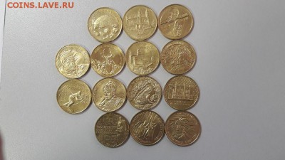 Польша 2 злотых, не частые 1996-2004 гг по Фиксу, до 20.03 - польша-8