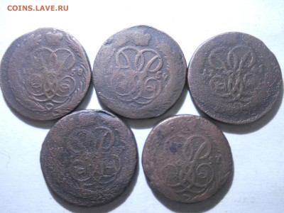 копейки и деньги 1757-70. 10штук до15.03.2018 в 22-00 по мск - DSCN2425.JPG