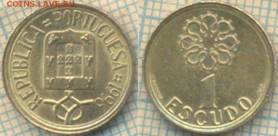 Португалия 1 эскудо 1996 г., до 20.03.2018 г. 22.00 по Москв - Португалия 1 эскудо 1996  119