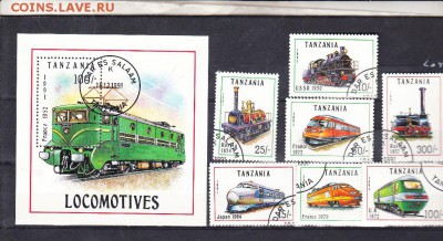Танзания 1991 паровозы - 247