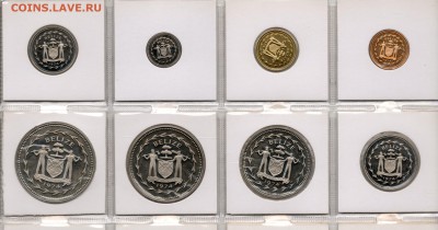 Белиз набор 8 монет 1974 до 16.03.18 в 22.00 М - img362