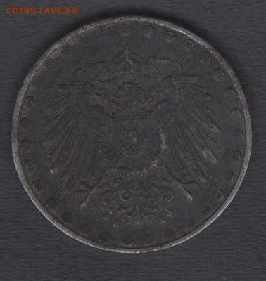 Германия 10 пфеннигов 1917 (А) до 17.03.2018 21.00 мск - скан 020