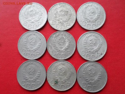 Погодовка никель 20коп. 1931-1957г. 21шт. до 17.03.2018г. - SAM_4199.JPG