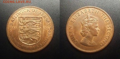 МОНЕТЫ МИРА 03-18 - Джерси – 1-12 шиллинга (1966) «900 лет Нормандского завоевания Англии» №5-2