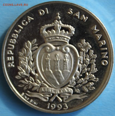С РУБ. САН МАРИНО 500 лир 1993г.  ХОРЬКИ  ПРУФ  до 20.03 - IMG_1427.JPG