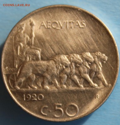 С РУБ.  ИТАЛИЯ 500с 1920г. ЛЬВЫ до 20.03 в 22-00 - IMG_1451.JPG