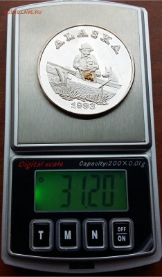 На оценку- 2 медали, посвященные золотой лихорадке -Аляска - 20180209_131428
