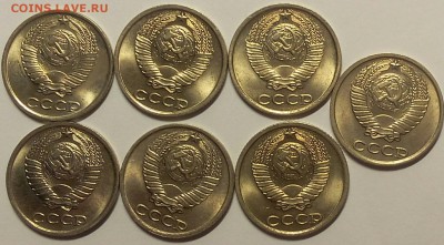 10 копеек 1981, 82, 83, 87 штемпельные 27шт) до 15.03.18 - _20180311_033223.JPG
