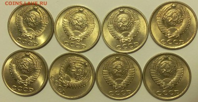 10 копеек 1981, 82, 83, 87 штемпельные 27шт) до 15.03.18 - _20180311_033113.JPG