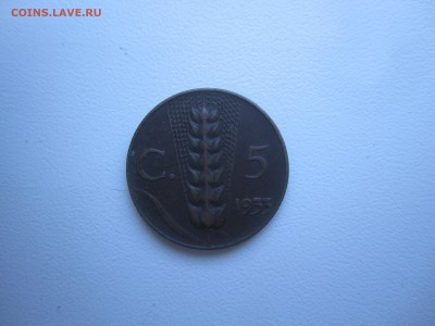 Италия, 5 чентезимо 1933 с 50 руб. до 18.03.18 20.00МСК - IMG_9810.JPG