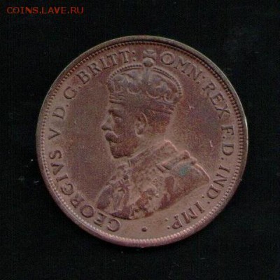 АВСТРАЛИЯ 1 ПЕННИ 1912 - 2 001