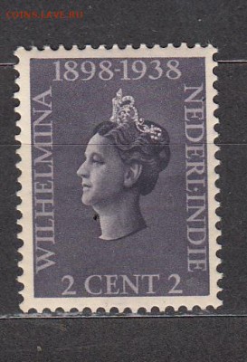 Голландия 1938 королева 1м 1 2с - 231
