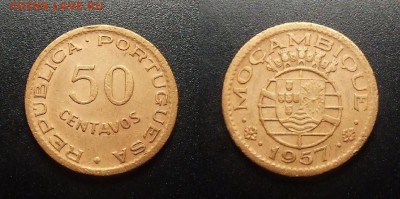 МОНЕТЫ МИРА 03-18 - Португ. Мозамбик – 50 сентаво (1957) №2